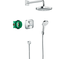 Душевая система Hansgrohe Croma Select E 27294000 Ecostat E 8 в 1 хром 