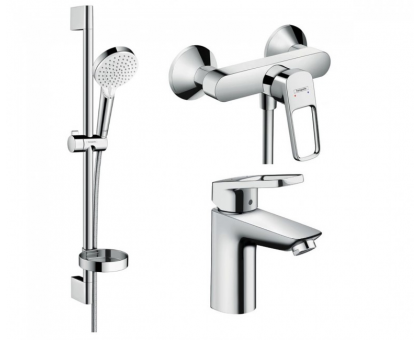 Набор смесителей для душа HANSGROHE Logis Loop 100 71151000+71247000+26553400