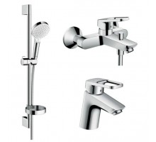 Набор смесителей для ванны HANSGROHE Logis Loop 70 71150000+71244000+26553400
