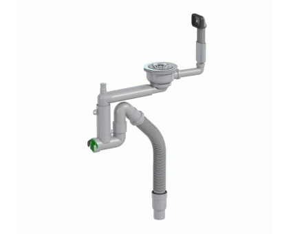 Сифон для одинарной мойки Prevex Smartloc (41K13A21)