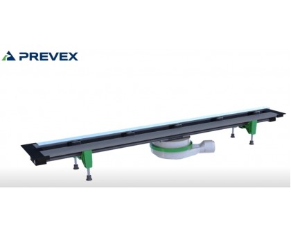 Линейный отрезной желоб Prevex EasyLine Classic 350-870 мм (EL-CLBR08A-003)