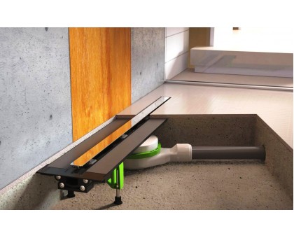Линейный отрезной желоб Prevex EasyLine Classic 350-870 мм (EL-CLBR08A-003)