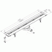 Линейный отрезной желоб Prevex EasyLine Classic 350-870 мм (EL-CLBR08A-003)