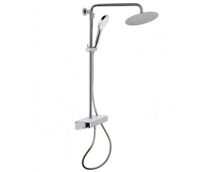 Система ﻿душевая с термостатом Qtap Sloup 57T105VOGC Chrome