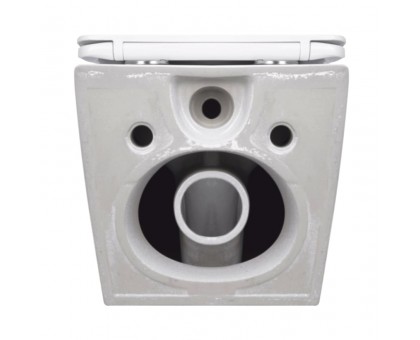 Унитаз подвесной Qtap Swan Ultra Quiet White сидением Slim Duroplast Soft-close Quick Release QT16335180W 