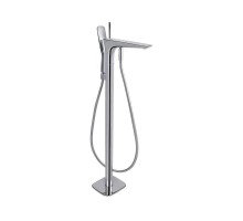 Напольный смеситель для ванной Qtap Podlaha QT19103VDC Chrome