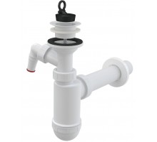 Сифон для раковины Alcaplast A42P со штуцером