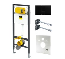 Инсталляция Viega Prevista Dry клавиша Visign for Style 24 черна (771973S_773304)