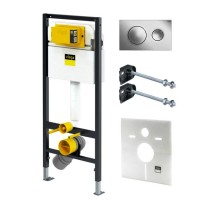 Инсталляция Viega Prevista Dry клавиша Visign for Style 24 хром (771973S_773779)