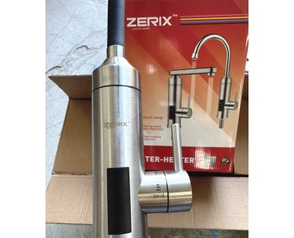 Электрический проточный кран Zerix ELW35-EF-BLACK 3,3 кВт (ZX5970) 