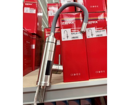 Электрический проточный кран Zerix ELW35-EF-G 3,3 кВт (ZX5642) 