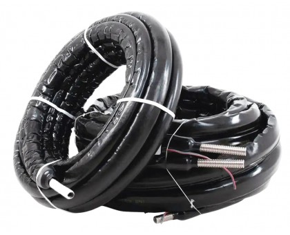 Металлорукав нержавеющий Eco-Flex Solar DN16 3/4" PN 16 HT 13 мм (10 м) двойной в изоляции для гелиосистем