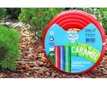 Поливочный шланг Presto-PS 3/4" Caramel Красный 30 м