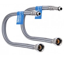 Шланг нейлоновый для смесителя Thermo Alliance Standart 50 см M10x1/2" В пара TAS386W50