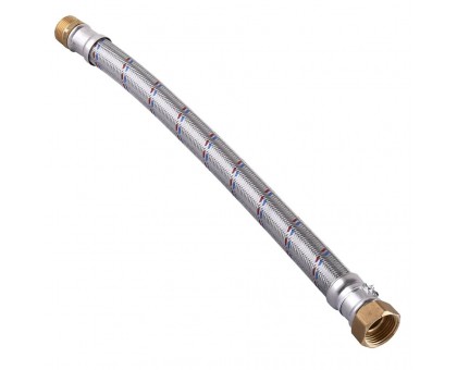 Шланг антивибрационный прямой SOLOMON 1" НВ 0,5м. HS3001