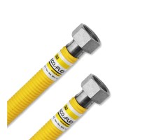 Гофрированный газовый шланг Eco-Flex Dn 16 газ Супер 3/4" В/В 30 см