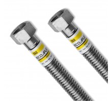 Шланг газовый Eco-Flex Газ Стандарт D 12 d12 1/2"х1/2" В/В 30 см 