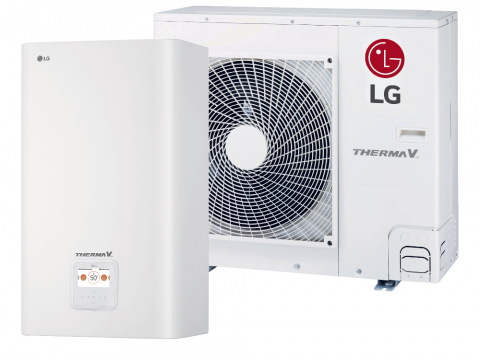 Тепловой насос Воздух-Вода LG THERMA V R32 SPLIT 
