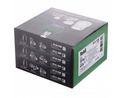 Термостатический комплект угловой ROHO 1/2” 30×1,5 (R5150-050K)