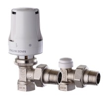 Термостатический комплект угловой ROHO 1/2” 30×1,5 (R5150-050K)