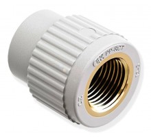 Муфта внутренняя WAVIN EKOPLASTIK PP-RCT МРВ 20x1/2" SZI02020RCT