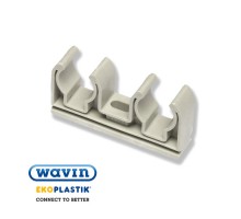 Крепление двойное WAVIN Ekoplastik 2х20 PRDV0202XX