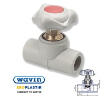 Проходной вентиль WAVIN Ekoplastik 20 SVE020XXXX