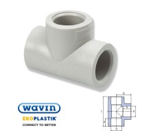 Тройник WAVIN Ekoplastik 110 STK110XXXX
