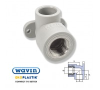 Угол настенный с ВР WAVIN Ekoplastik 25х3/4" SNK025XXXX