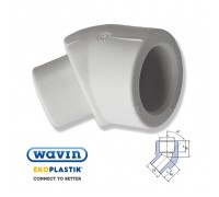 Угол WAVIN Ekoplastik 45x25 ВН