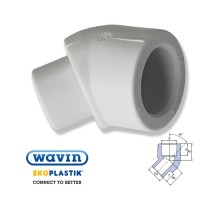 Угол WAVIN Ekoplastik 45x20 ВН
