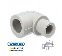 Угол WAVIN Ekoplastik 90x32 ВН
