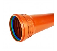 Труба каналізаційна зовнішня ASG Esterno 110x3000 мм 3.2 SN 8