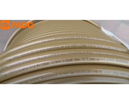 Труба для теплого пола FADO FLOOR PEX-A 16х2.0 мм 120 м (PA11)