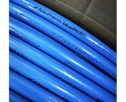 Труба KAN-therm Blue Floor PE-RT 16x2,0 мм 600 м (1829198183)