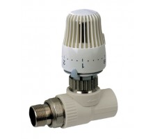 Кран с термоголовкой прямой KOER K0156.PRO 25х3/4