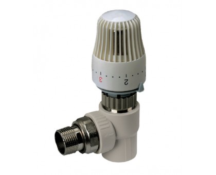 Кран с термоголовкой угловой KOER K0153.PRO 20х1/2