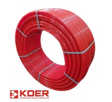 Труба для теплого пола KOER PE-RT EVOH 16x2 мм (RED)