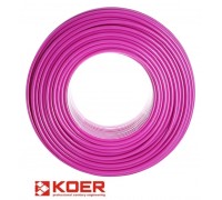 Труба для теплого пола KOER PEX-B EVOH 16x2 мм (PINK) 240 м 