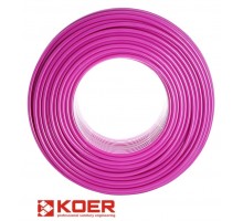 Труба для теплого пола KOER PEX-B EVOH 16x2 мм (PINK) 240 м 