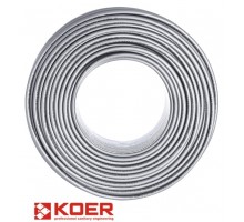 Труба для теплого пола KOER PEX-B EVOH 16x2 мм (SILVER) 240 м