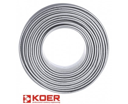 Труба для теплого пола KOER PEX-B EVOH 16x2 мм (SILVER) 240 м