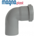 Каналізаційне коліно Magnaplast HTplus 40x67° (10730)