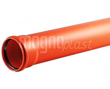 Зовнішня каналізаційна труба Magnaplast KGEM 110x3,2 L500 SN8 (20005)  