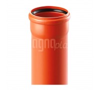 Труба каналізаційна зовнішня Magnaplast KGEM 110x3,2 L500 SN8 (20005)  
