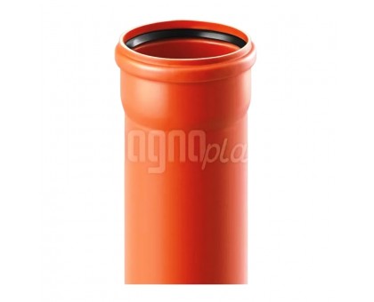 Зовнішня каналізаційна труба Magnaplast KGEM 110x3,2 L500 SN8 (20005)  