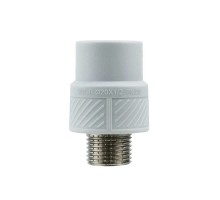 Муфта с наружной резьбой RAFTEC 20х1/2" (RMC2001)