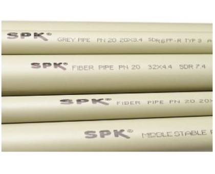 Труба поліпропіленова SPK FIBER PN20 D63