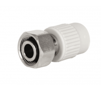 Муфта PPR євроконус Thermo Alliance 20х3/4"В з накидною гайкою