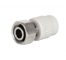 Муфта PPR евроконус Thermo Alliance 20х3/4"ВP с накидной гайкой
